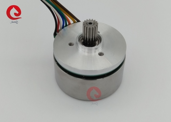 JQ45BLW27-24V-6170A-G01 플래트 아웃 로터 BLDC 모터 24V 27mm 130mN.M 균형 장치용 높은 토크