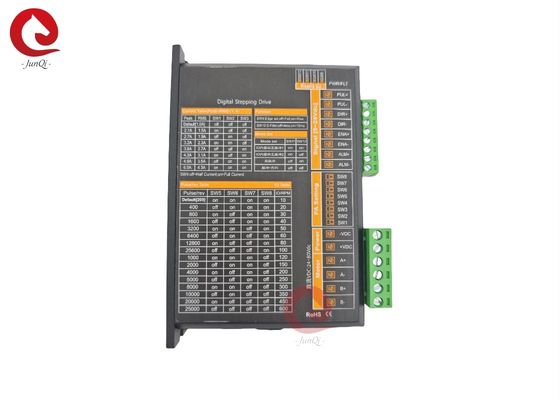 JQ6A 2단계 스테퍼 모터 드라이버 24-80VDC 1-6A 스테퍼 모터 컨트롤러 Nema17 Nema 23 Nema34