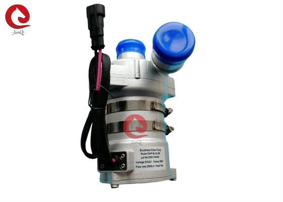 24VDC Junqi JP-BL43-200 브러시리스 DC 자동차 워터 펌프 2800LPH 유량, 엔진 냉각용