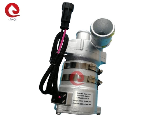 24VDC Junqi JP-BL43-200 브러시리스 DC 자동차 워터 펌프 2800LPH 유량, 엔진 냉각용