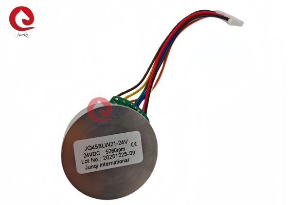JUNQI 45BLW21 24VDC 6700RPM 84mN.M 자동 밸브 시스템용 토크