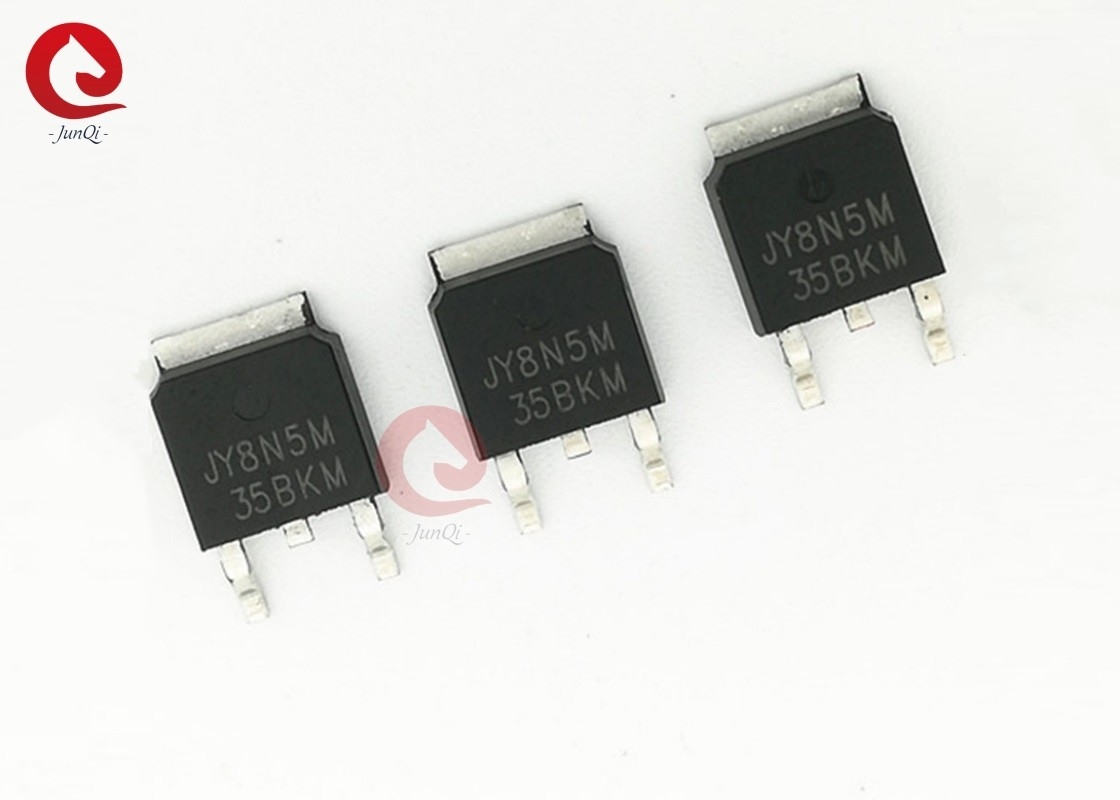 N 채널 증강 모드 전력 MOSFET JY8N5M TO252 고전력 500V 4A 필드 효과 튜브