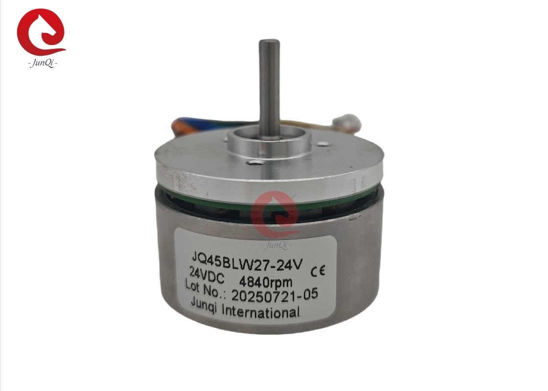 JQ45BLW27 24V 4840rpm 130mN.m 의료 기기용 아웃 로터 브러시리스 DC 모터