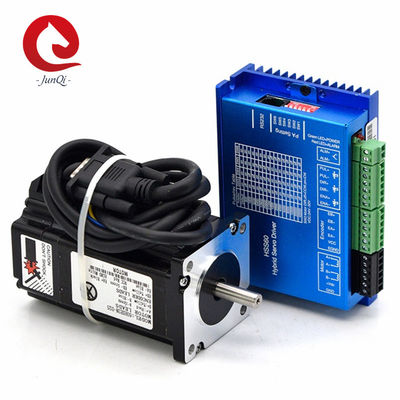 NEMA24 2는 88 밀리미터 5A 3N.M 스텝퍼 모터 드라이버 60HSE3N-D25 HSS60을 단계적으로 시행합니다